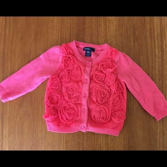 GAP Other - Baby Gap girls button up sweater sz3-6mo